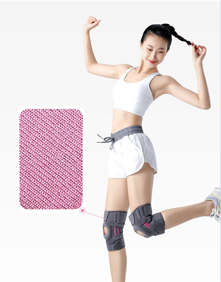 Cushioned Running And Cycling Knee Pads Open Breathable Sports Knee Pads Badminton And Tennis Summe 4