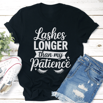 Lashes Longer Than My Patience Tee
