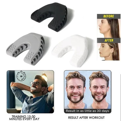 Facial Mouth Jaw Exerciser, Jawline Muscle Fitness, Chew Ball Bite Breaker, Face Training Equipment