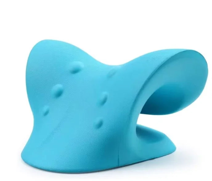 Cervical Spine Neck Muscle Relaxation Shoulder Stretcher Massage Pillow Traction Device Stretch Pos