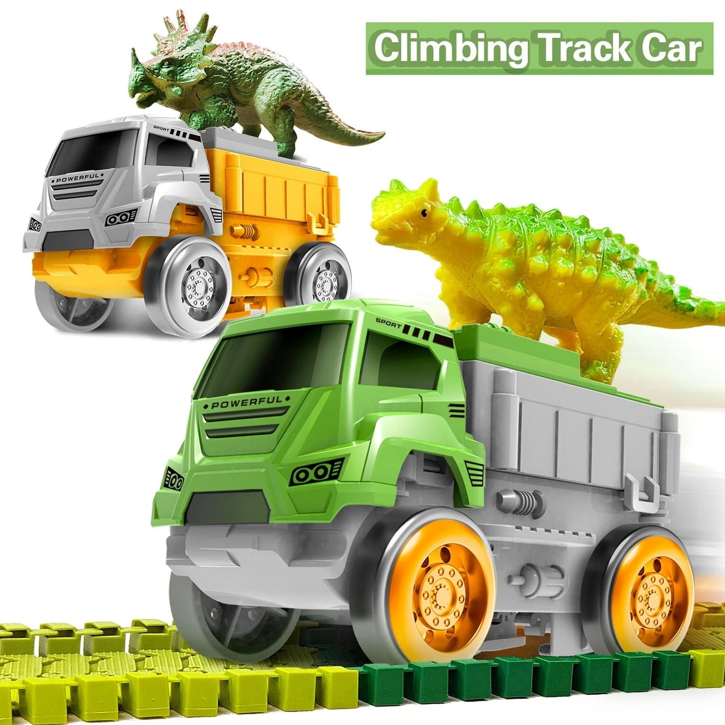 Electric Dinosaur Track Car With Flexible Railway And Educational Design 2