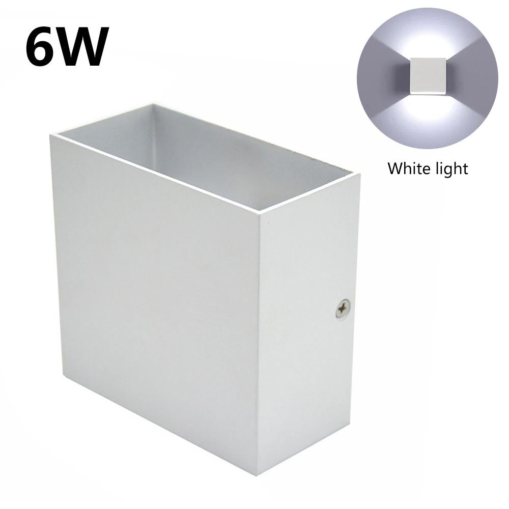 LED Wall Light Outdoor And Indoor Modern Aluminum Lamp For Porch Garden And Bedroom Decoration 11