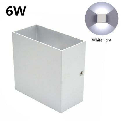LED Wall Light Outdoor And Indoor Modern Aluminum Lamp For Porch Garden And Bedroom Decoration 11