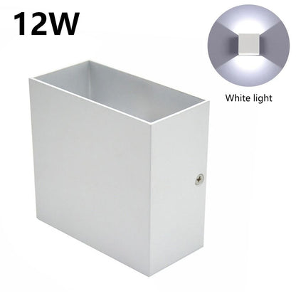 LED Wall Light Outdoor And Indoor Modern Aluminum Lamp For Porch Garden And Bedroom Decoration 14