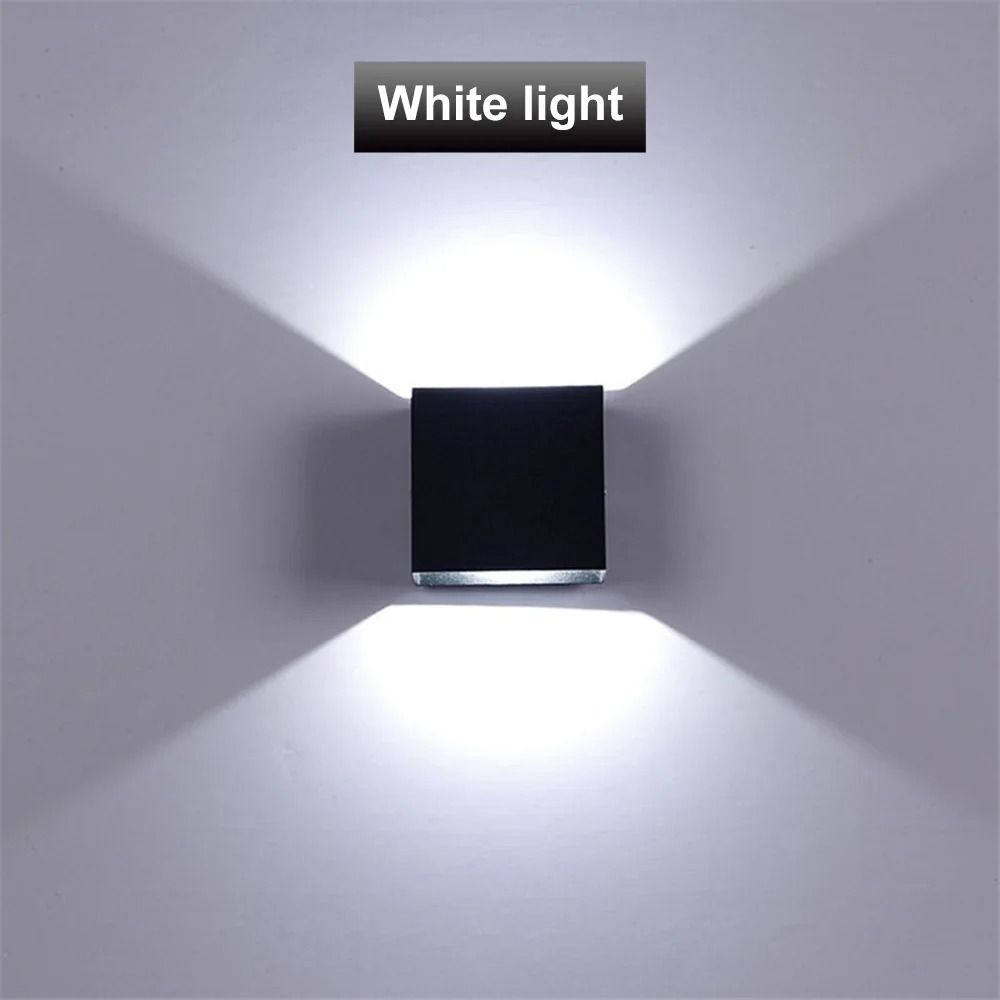 LED Wall Light Outdoor And Indoor Modern Aluminum Lamp For Porch Garden And Bedroom Decoration 3