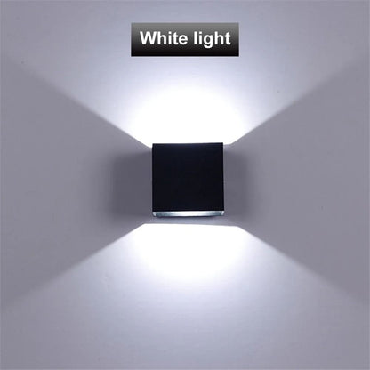 LED Wall Light Outdoor And Indoor Modern Aluminum Lamp For Porch Garden And Bedroom Decoration 3