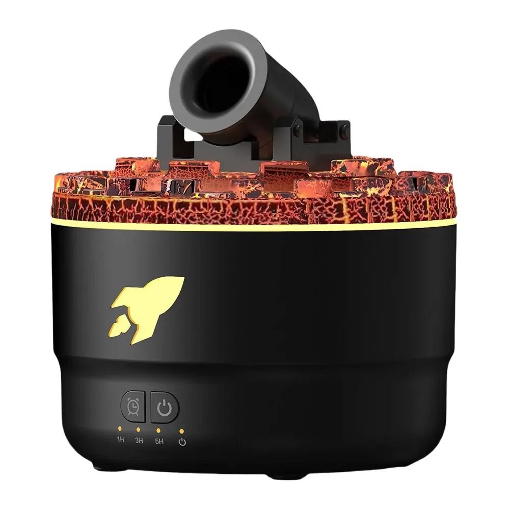 Volcanic Crack Light Cannon Humidifier Essential Oil Diffuser For Bedroom And Aromatherapy 6