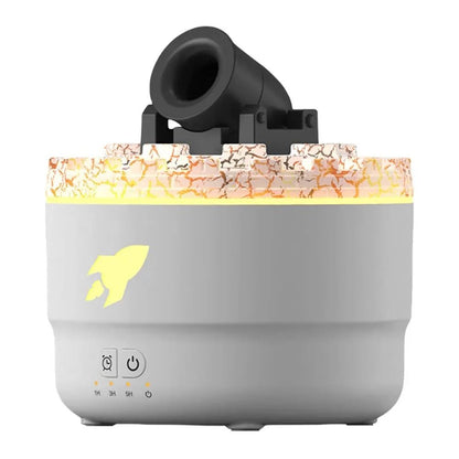 Volcanic Crack Light Cannon Humidifier Essential Oil Diffuser For Bedroom And Aromatherapy 7