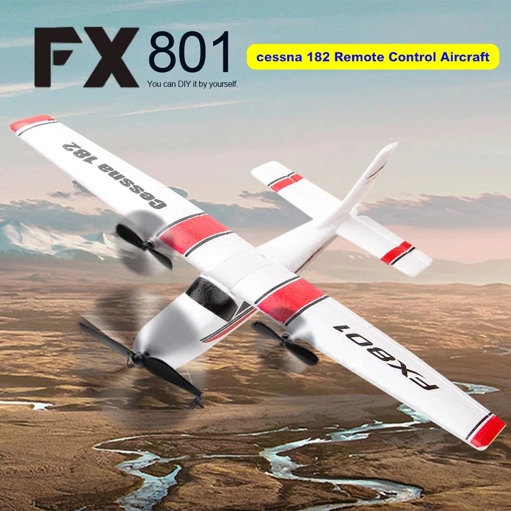 FX801 RC Plane 24G 2CH EPP Foam Remote Control Glider Airplane 1