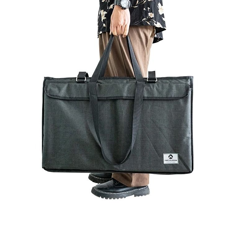 Camping Portable Folding Net Table Storage Bag Multifunctional Outdoor Desk Tote Bag