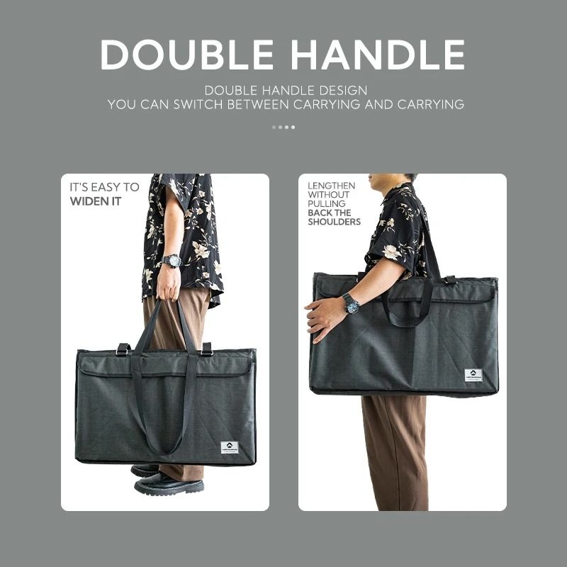 Camping Portable Folding Net Table Storage Bag Multifunctional Outdoor Desk Tote Bag 2
