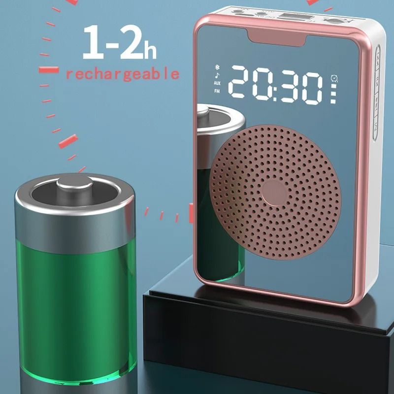 Portable Wireless Bluetooth Voice Amplifier With Microphone 3