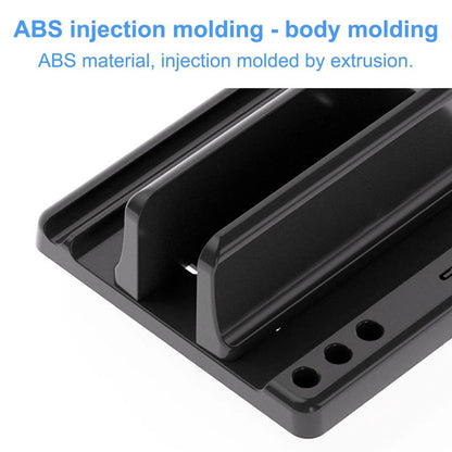 4 In 1 DualSlot Adjustable Vertical Laptop Stand 4