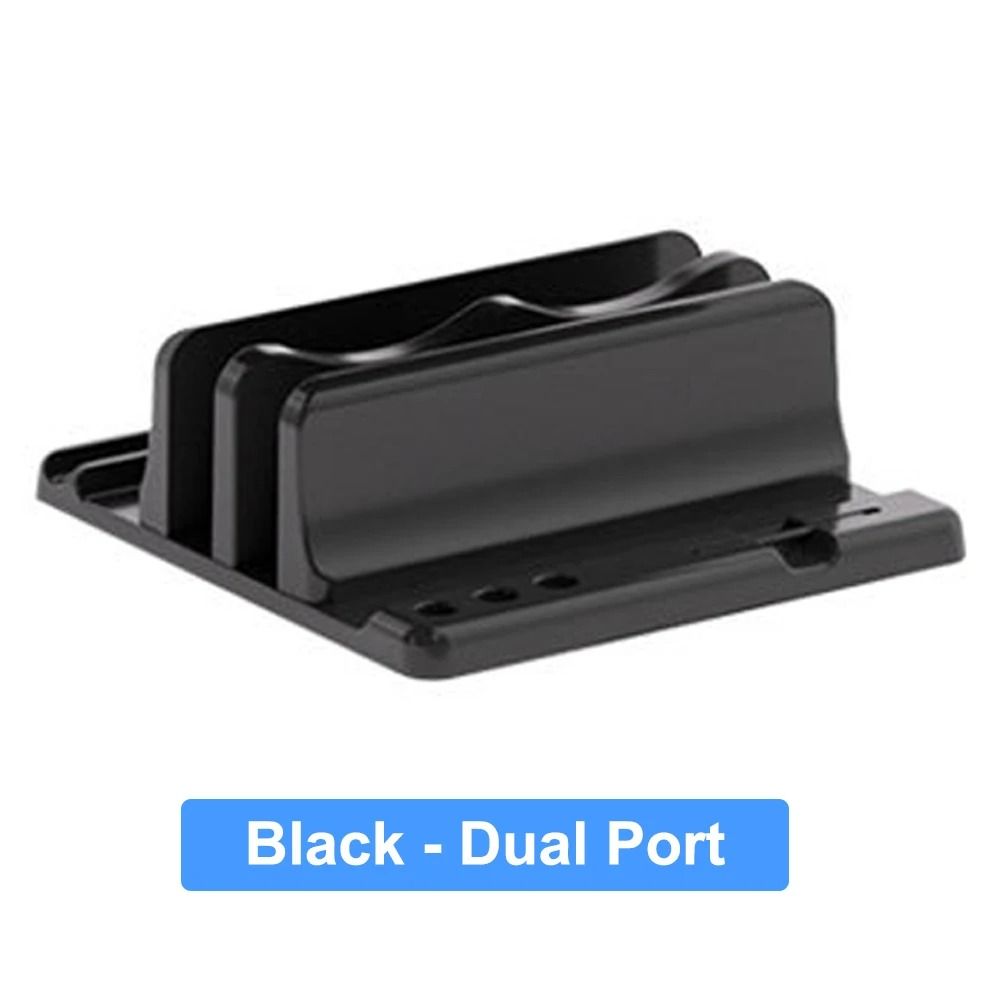4 In 1 DualSlot Adjustable Vertical Laptop Stand 7