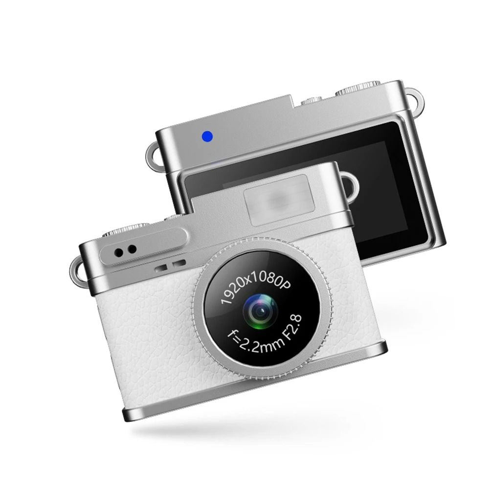 Digital Retro Mini Camera 1080P HD Portable Camcorder With Screen For Travel Sports And Daily Recor 8