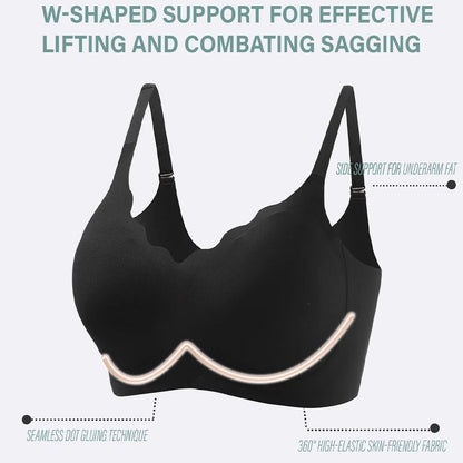 Womens Seamless Push Up Bra With Removable Padding 2