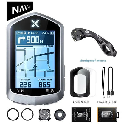 XOSS NAV Plus GPS Bike Computer Wireless Speedometer Map Navigation 8