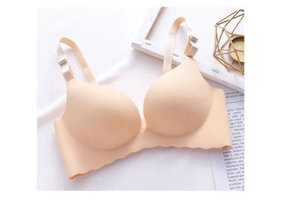 One Piece Candy Color Wireless Push Up Bralette Seamless Corset Lingerie 8