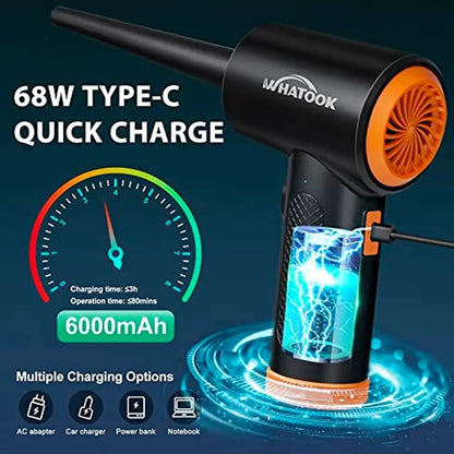 Electrical Dust Blower 3 Speed 60000 RPM Air Duster For Electronics And Office Equipment 1