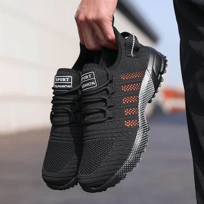 Men Casual Sneakers Lightweight Breathable Mesh Slip On Running Shoes 9