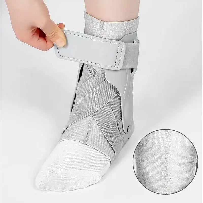 Lightweight Adjustable Elastic Ankle Brace, Compression Ankle Support Brace, Stabilizing Brace for Women, Men, Kids