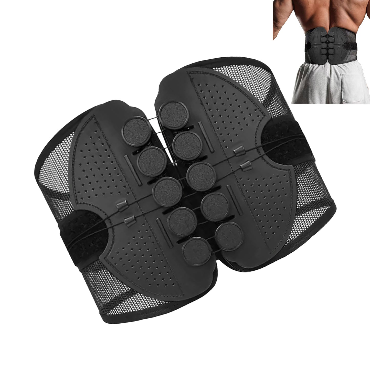 Posture Corrector Sport Waist Belt, Waist Support Exercise, High Elastic Pressure Waist Belt