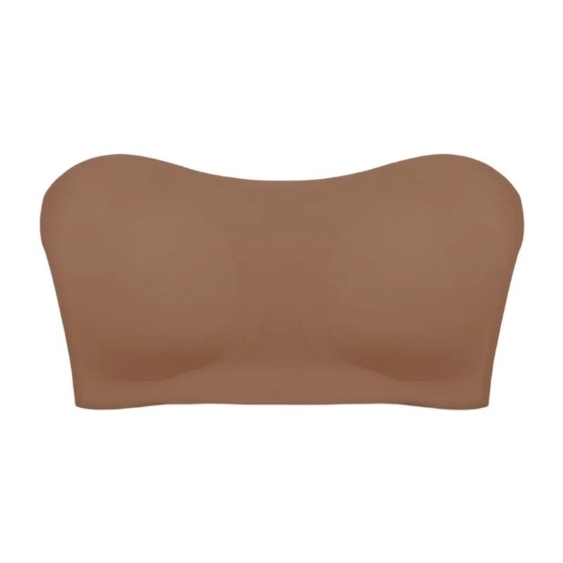 Strapless Push Up Bra Seamless Ice Silk With Removable Padding 8