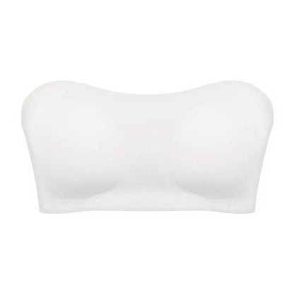 Strapless Push Up Bra Seamless Ice Silk With Removable Padding 7