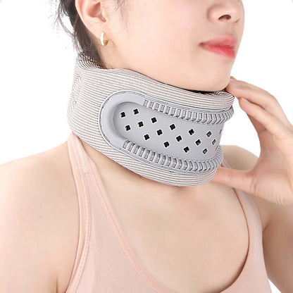 Neck Support Wrap, Soft Foam Neck Protector, Stabilizes Spine, Relieves Pressure, Comfortable Collar for Friends Family