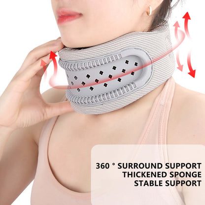 Neck Support Wrap, Soft Foam Neck Protector, Stabilizes Spine, Relieves Pressure, Comfortable Collar for Friends Family