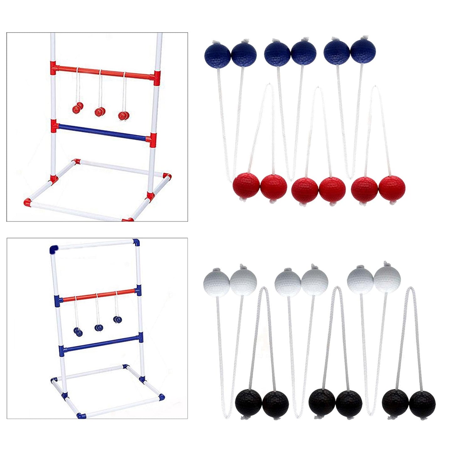 Ladder Toss Ball PE Golf Ball Bolas Hard Golf Training Balls For Outdoor Ladder Toss Game 3