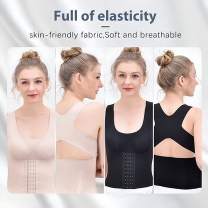 Women 3-in-1 Shapewear Corset, Sports Underwear for Running Yoga Fitness Daily Commute