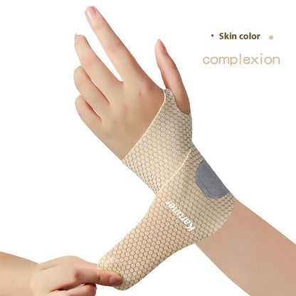 Wrist Guard for Sports, Thin Anti Sprain Support, Men and Women, Badminton, Basketball, Fitness Pressure Wristband