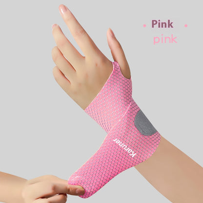 Wrist Guard for Sports, Thin Anti Sprain Support, Men and Women, Badminton, Basketball, Fitness Pressure Wristband