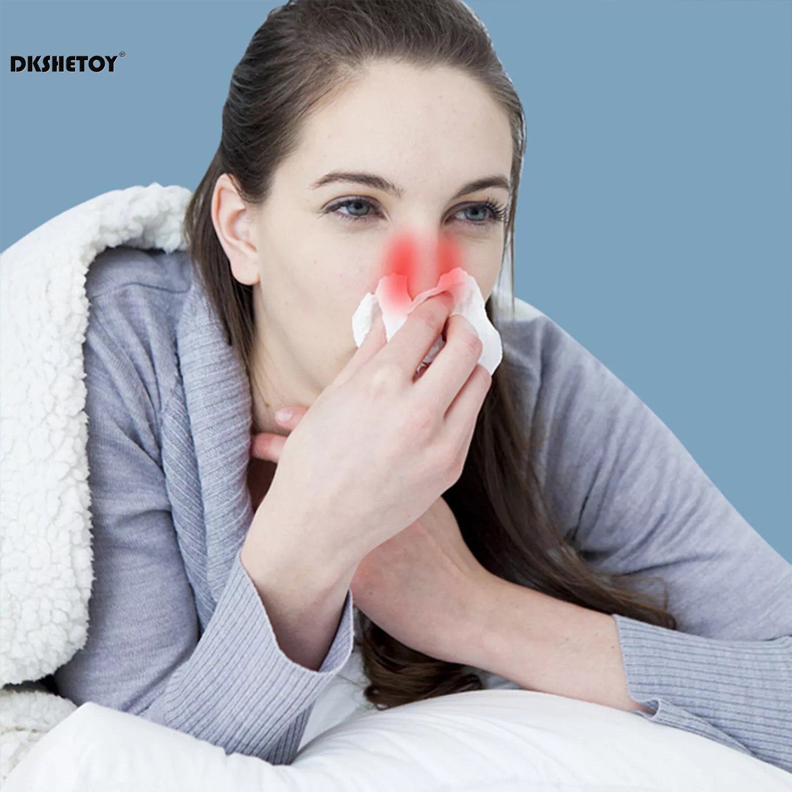 Intelligent Rhinitis Health Care Machine, Smart Infrared Nasal Therapy Device, Red Light Nasal Therapy Instrument