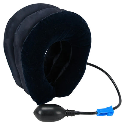 Air Cervical Traction Neck Stretcher Support Inflatable 3 Tubes Neck Braces Stress Relief Relaxatio 2
