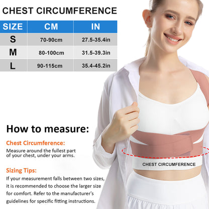 Back Brace Shoulder Brace Mid Upper Spine Support Posture Corrector For Women Men Neck Shoulder Bac 4