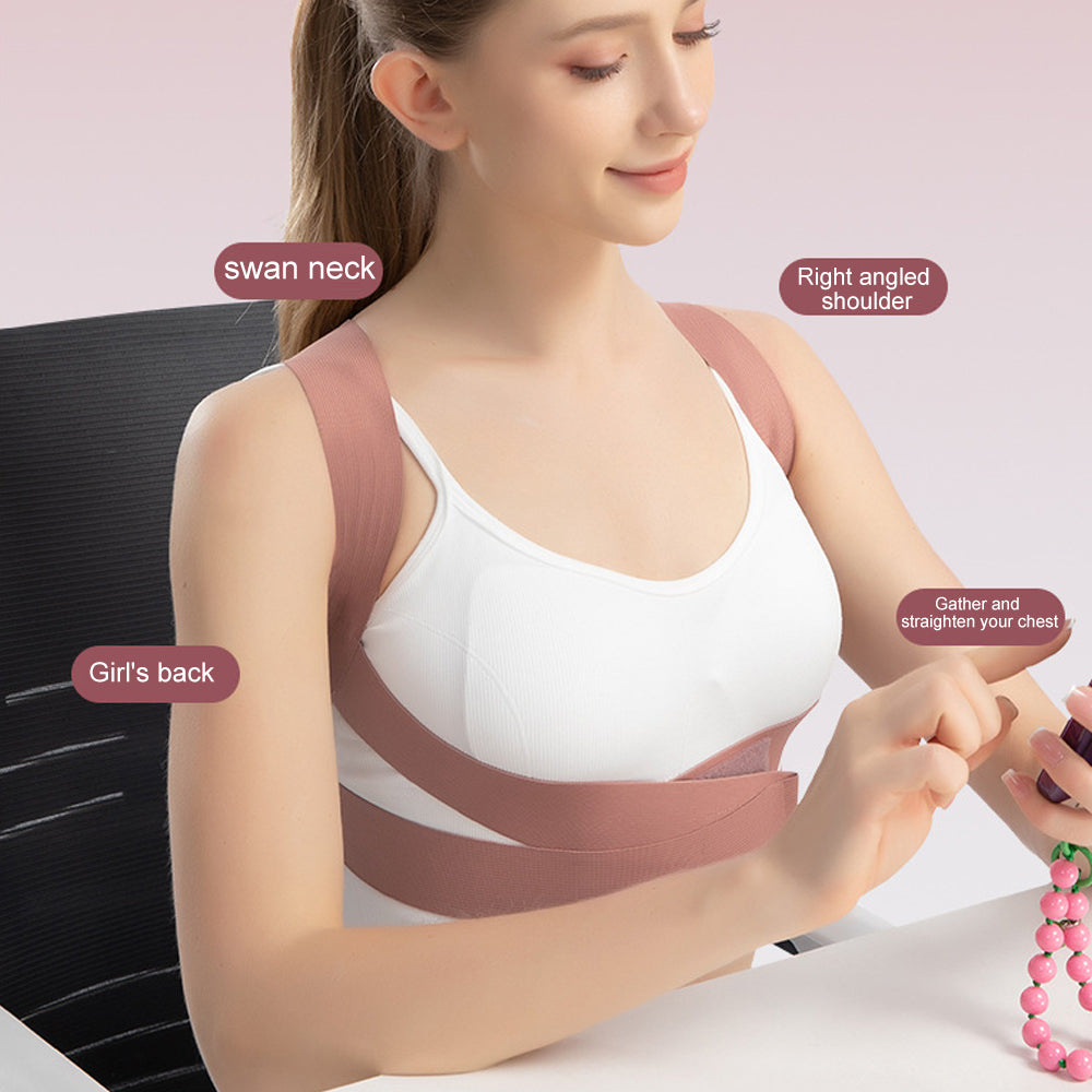 Back Brace Shoulder Brace Mid Upper Spine Support Posture Corrector For Women Men Neck Shoulder Bac 6
