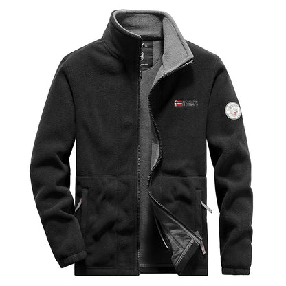 Mens Outdoors Winter Polar Fleece Jacket Thermal Tactical Sports Coat Military Softshell Hiking Outdoor Army Jackets