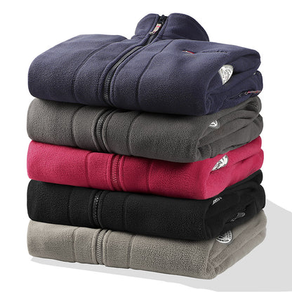 Mens Outdoors Winter Polar Fleece Jacket Thermal Tactical Sports Coat Military Softshell Hiking Out 4