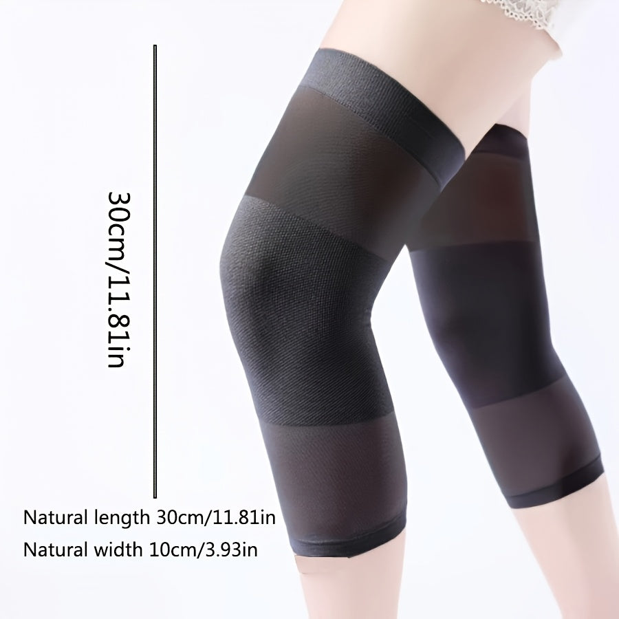 Leg Compression Sleeves, 1 Pair Knee Brace for Men and Women, Knee Support Pads for Working Out, Running, Joint Pain