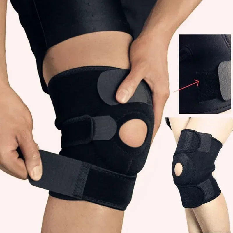 Sport Knee Brace Support, 1PC Orthopedic Knee Pad, Adjustable Patella Protector Guard, Joint Pain Relief, Meniscus