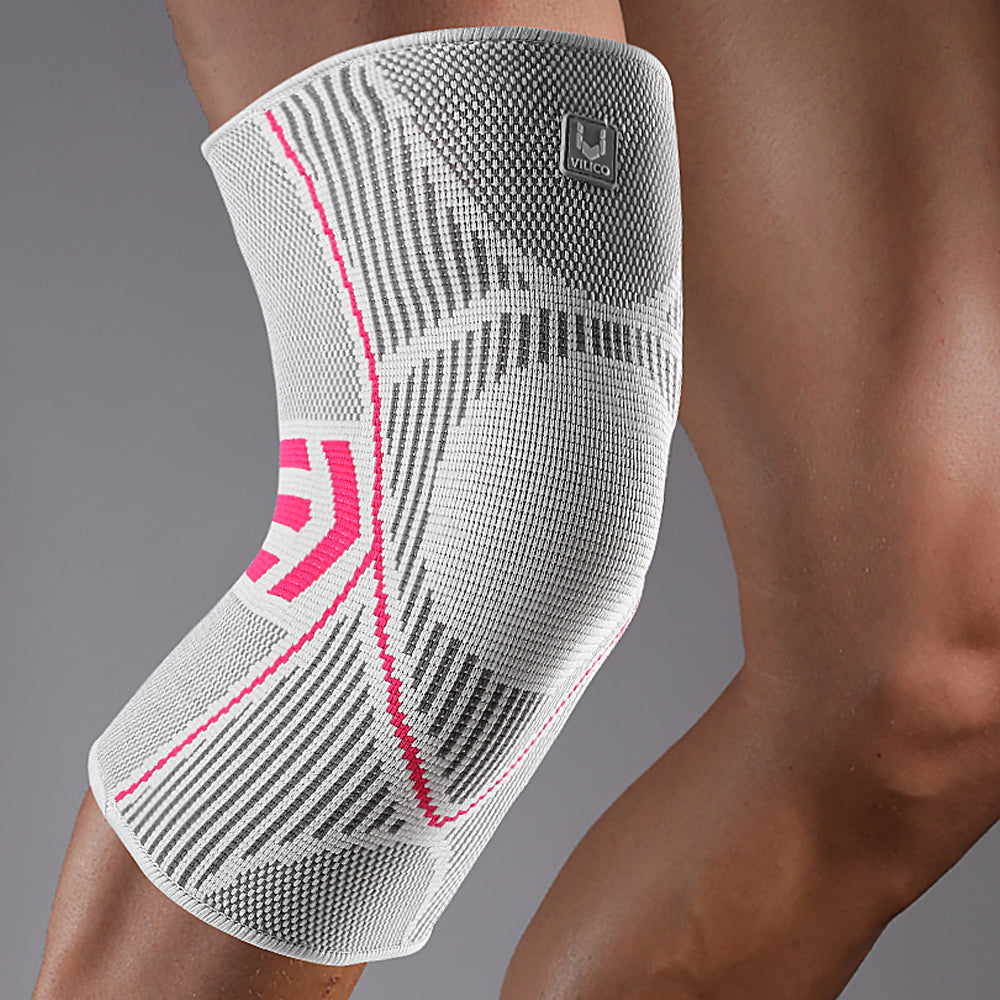 Anti Slip Silicone Knee Sleeve, Professional Knee Support Compression, Braces for Meniscus Tear Knee Pain