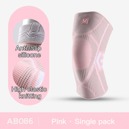 Anti Slip Silicone Knee Sleeve, Professional Knee Support Compression, Braces for Meniscus Tear Knee Pain
