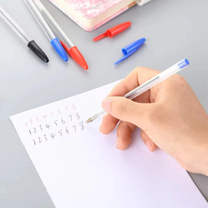 1050 Pcs Ballpoint Pens 10mm Blue  Black Ink Smooth Writing Long Lasting Pens For School Office Stu 1