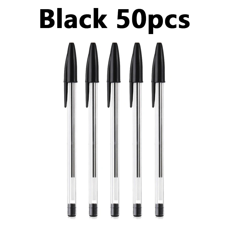 1050 Pcs Ballpoint Pens 10mm Blue  Black Ink Smooth Writing Long Lasting Pens For School Office Stu 5