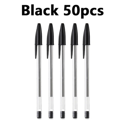 1050 Pcs Ballpoint Pens 10mm Blue  Black Ink Smooth Writing Long Lasting Pens For School Office Stu 5