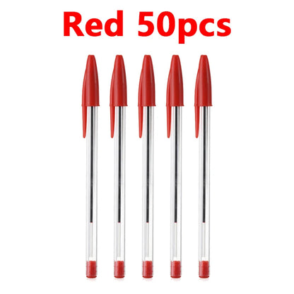 1050 Pcs Ballpoint Pens 10mm Blue  Black Ink Smooth Writing Long Lasting Pens For School Office Stu 7