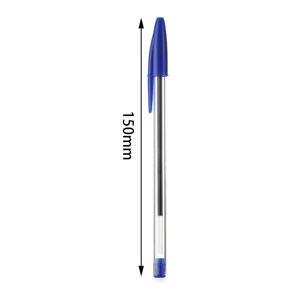 1050 Pcs Ballpoint Pens 10mm Blue  Black Ink Smooth Writing Long Lasting Pens For School Office Stu 3