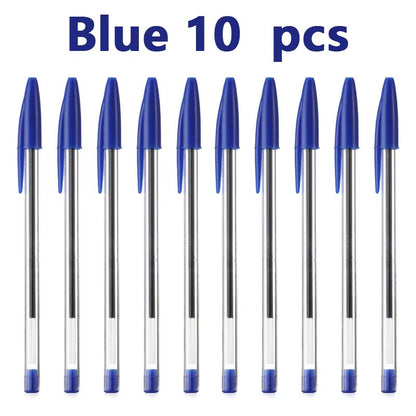 1050 Pcs Ballpoint Pens 10mm Blue  Black Ink Smooth Writing Long Lasting Pens For School Office Stu 9